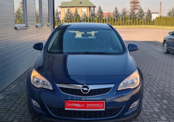 Opel Astra cena 22900 przebieg: 162000, rok produkcji 2012 z Kutno małe 352